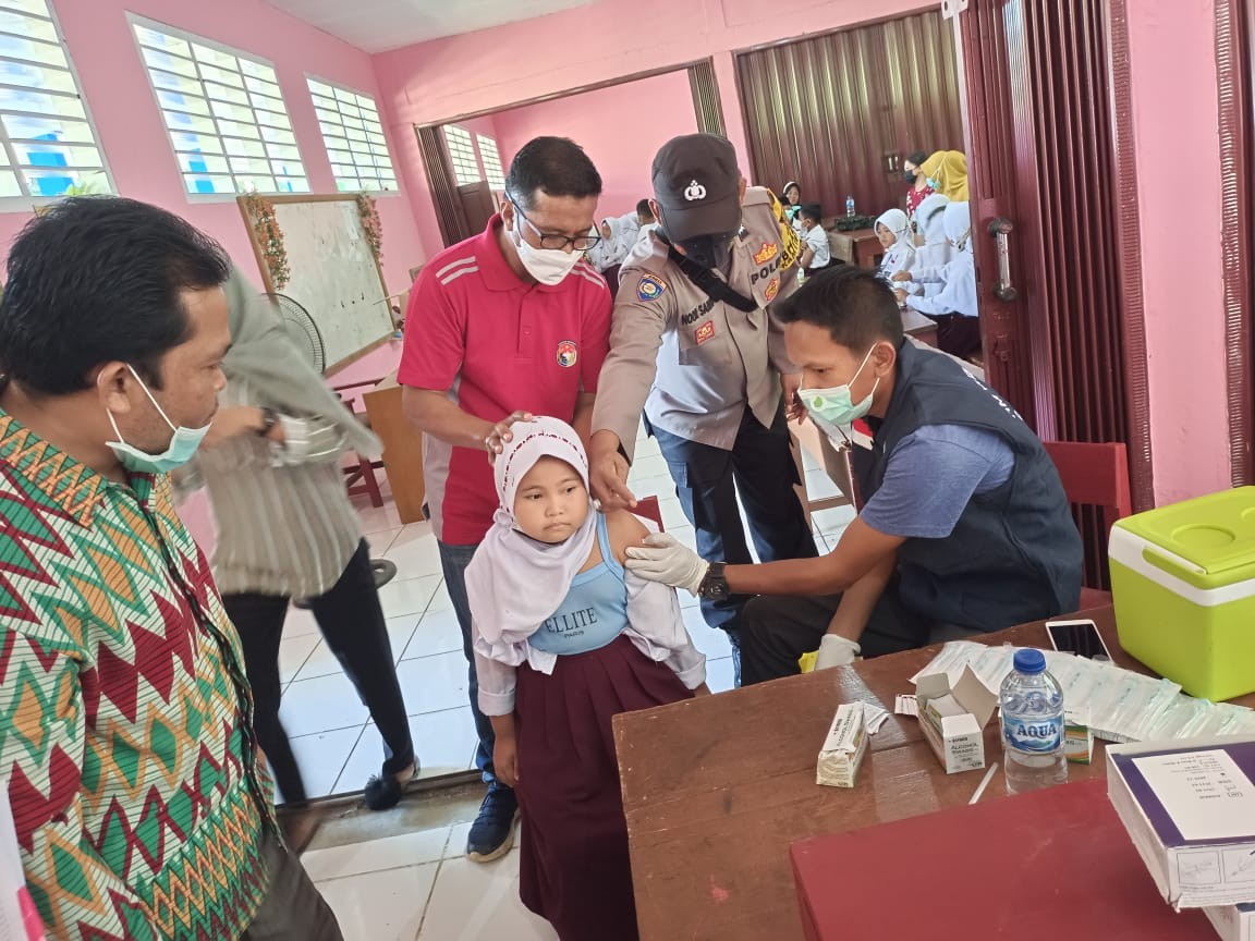 Sukseskan Imunisasi Anak, Bupati Sapuan: Tetap Prosedural