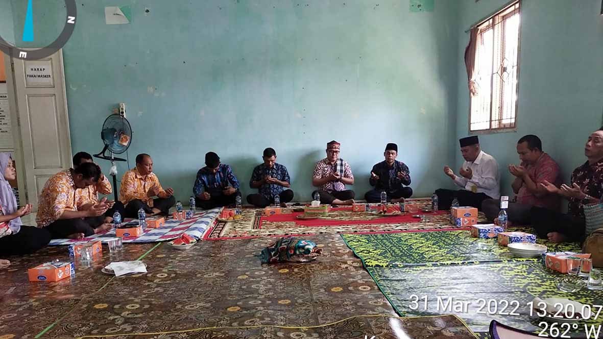 ASN Teramang Jaya Gelar Tausiah dan Do’a Syukuran Sambut Ramadhan 1443 H