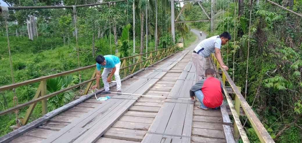 Lanjutan Pembangunan Jembatan Lubuk Selandak