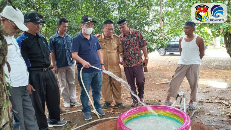 Bupati Buktikan Keseriusannya, Air Bersih PDAM Mukomuko Mulai Muncrat