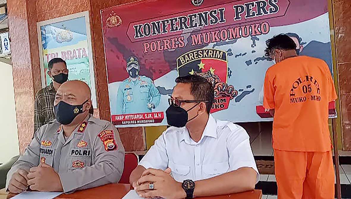 Polres Mukomuko Bekuk Seorang Kakek Musang Ranmor